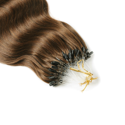 Hair extensions loop micro ring clearance